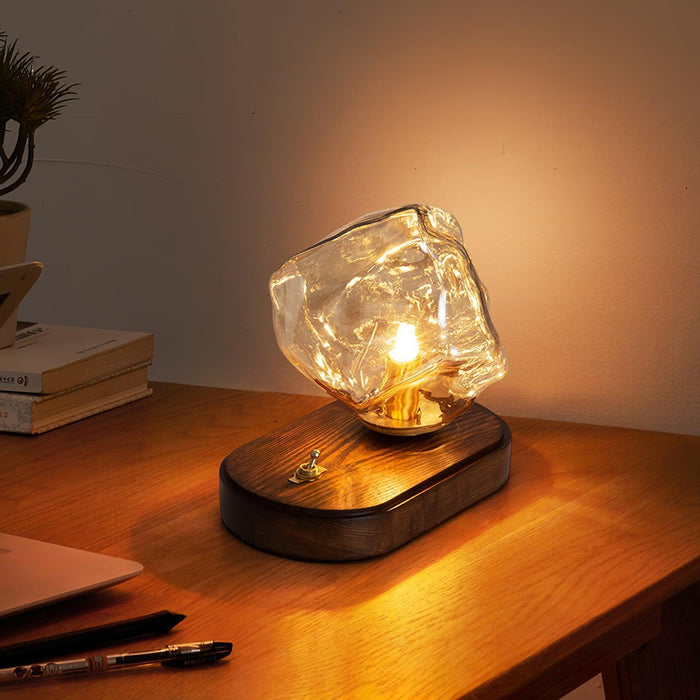 Ice Stone Glass Table Lamp - DWHOME