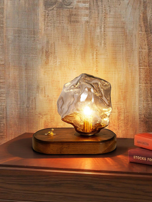 Ice Stone Glass Table Lamp - DWHOME