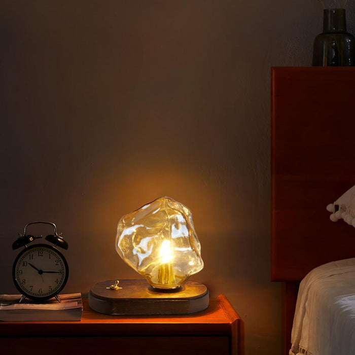 Ice Stone Glass Table Lamp - DWHOME