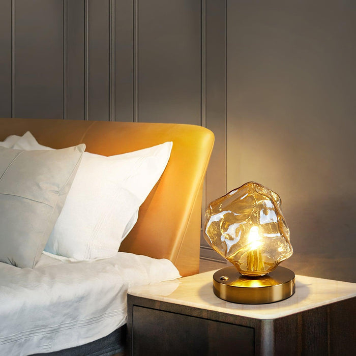 Ice Stone Glass Table Lamp - DWHOME