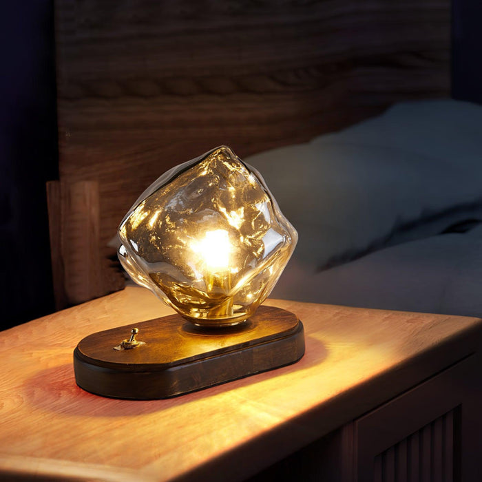 Ice Stone Glass Table Lamp - DWHOME