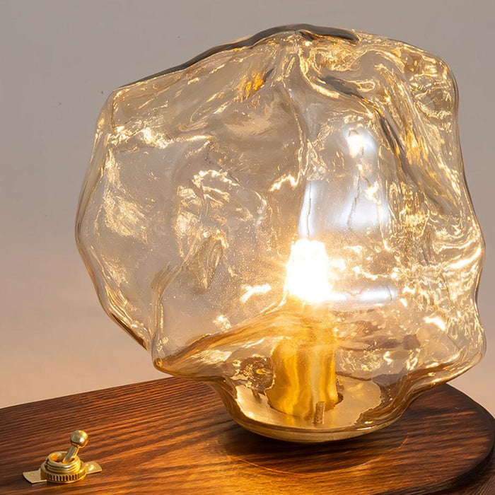 Ice Stone Glass Table Lamp - DWHOME