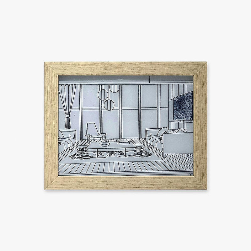 Illuminated Bedside Art Lamp-DWHOME