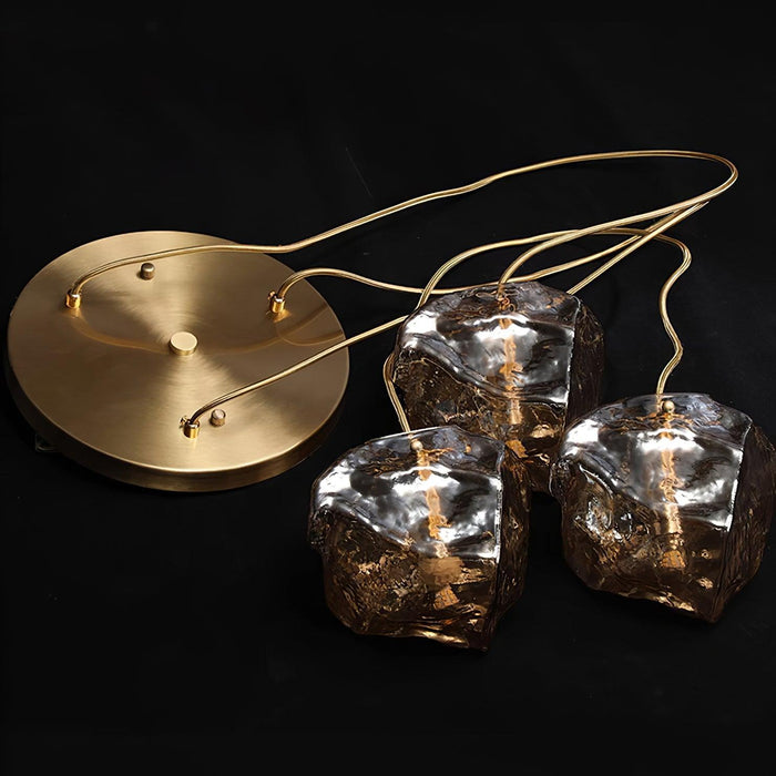 Illyria Ice Glass Pendant Lamp-DWHOME