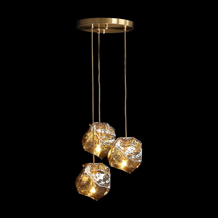 Illyria Ice Glass Pendant Lamp.