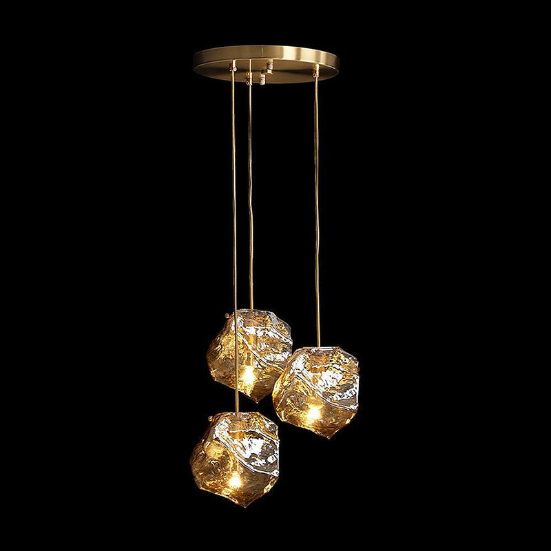 Illyria Ice Glass Pendant Lamp-DWHOME