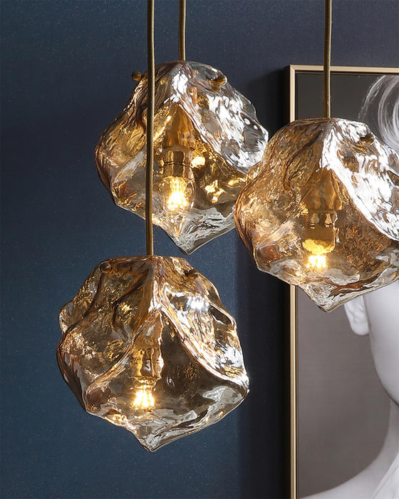 Illyria Ice Glass Pendant Lamp.