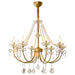 Imperial Pearl Crystal Chandelier-DWHOME