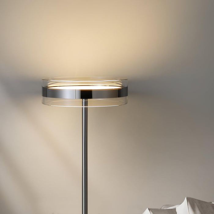Impex Florina Chrome Table Lamp-DWHOME