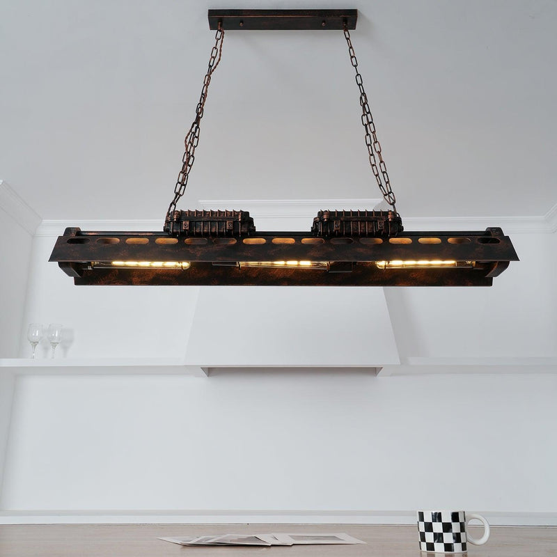 Industrial Steampunk Chandelier-DWHOME