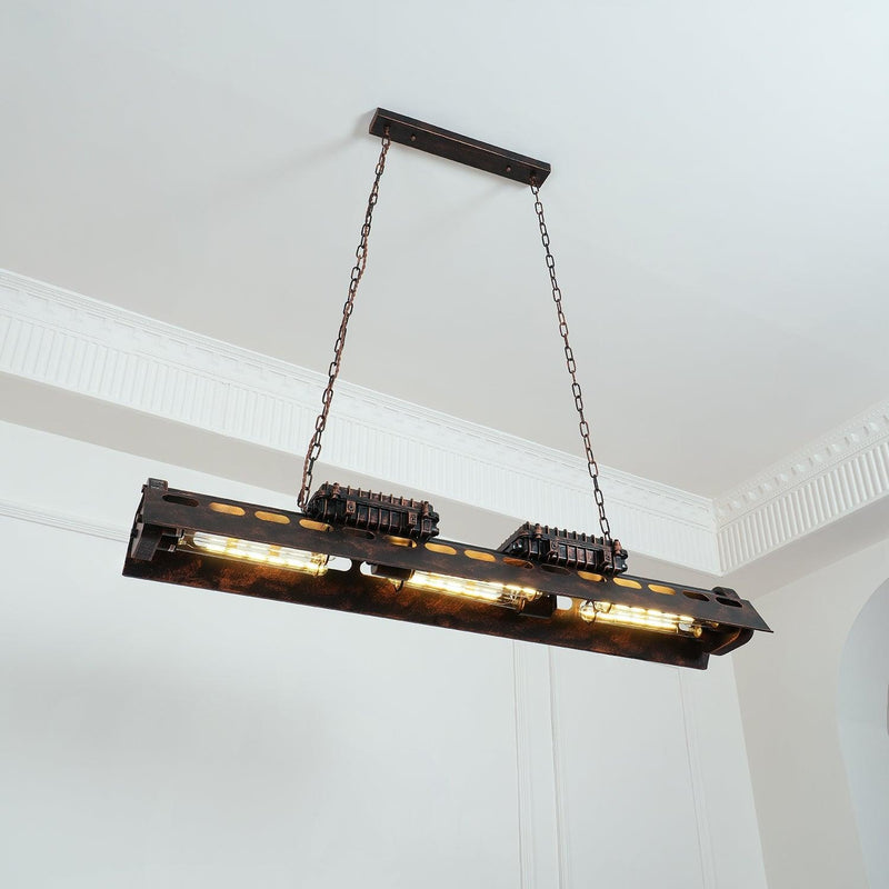 Industrial Steampunk Chandelier-DWHOME