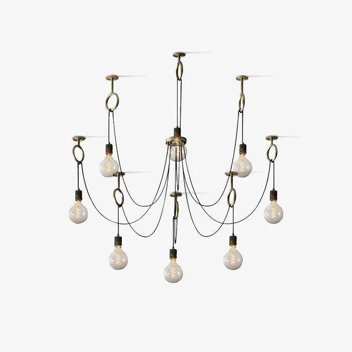 Industrial Spider Chandelier - DWHOME