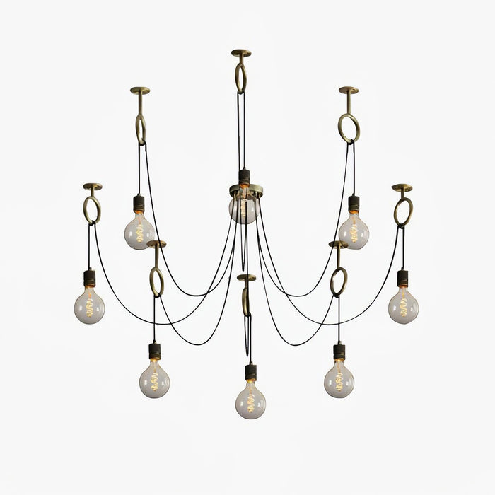 Industrial Spider Chandelier - DWHOME