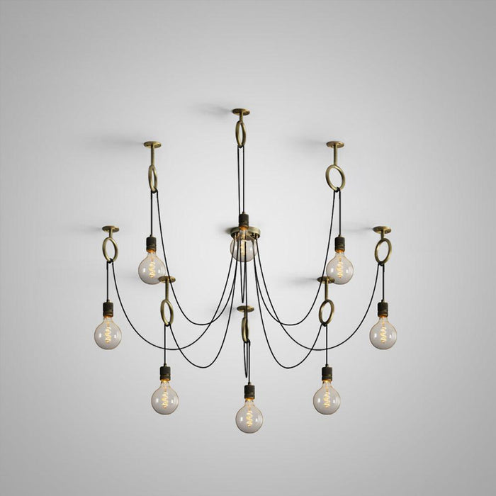 Industrial Spider Chandelier - DWHOME