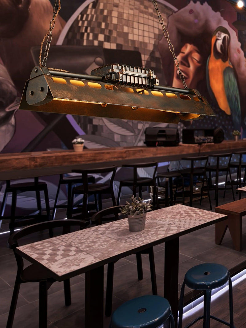 Industrial Steampunk Chandelier-DWHOME