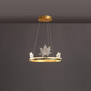 Ion Leaf Chandelier-DWHOME
