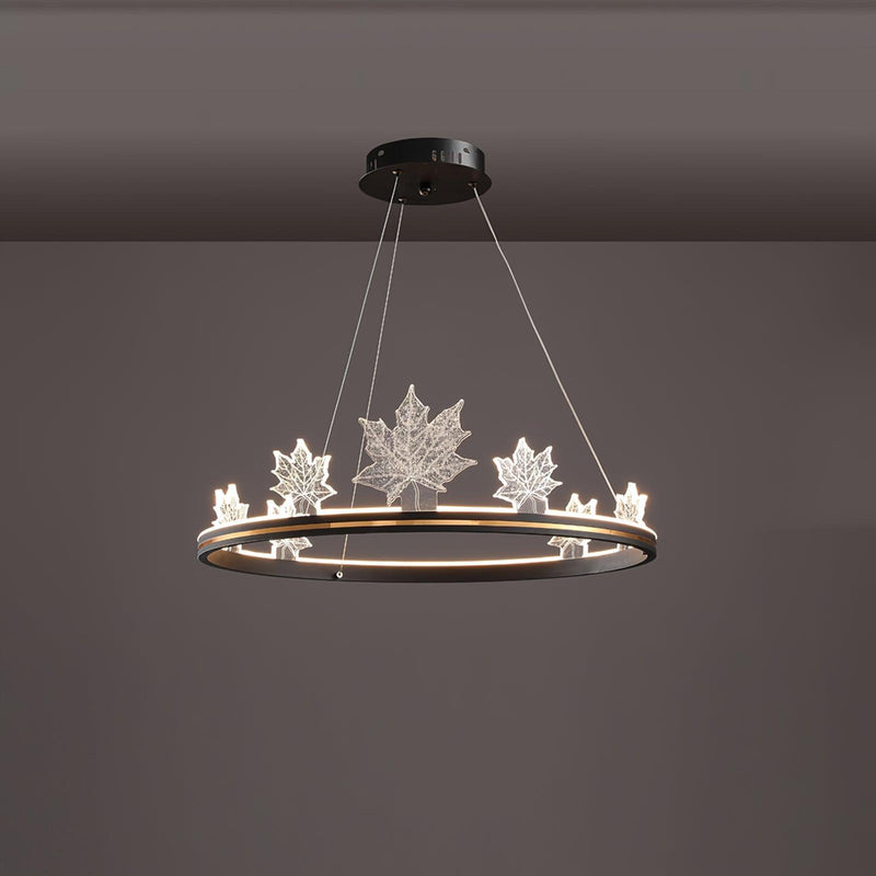 Ion Leaf Chandelier-DWHOME