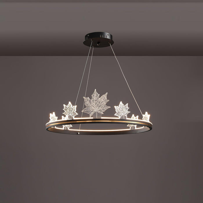 Ion Leaf Chandelier-DWHOME