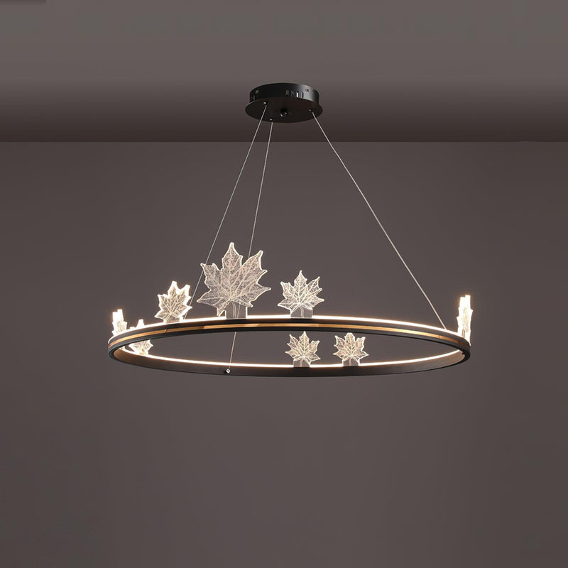 Ion Leaf Chandelier-DWHOME
