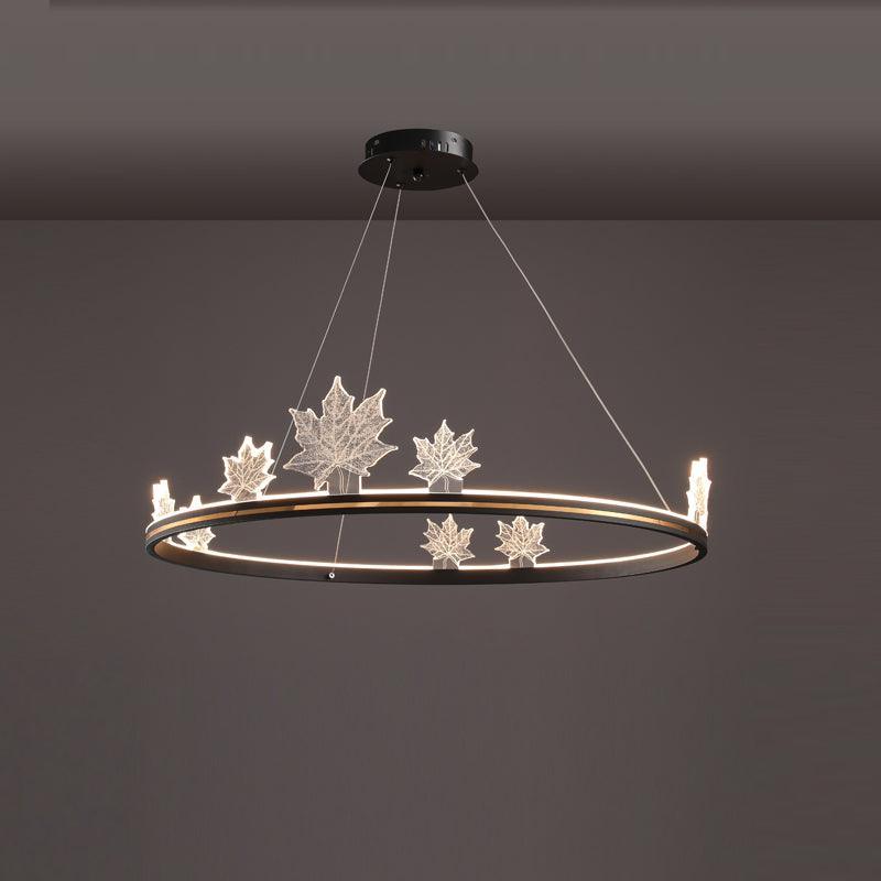 Ion Leaf Chandelier-DWHOME