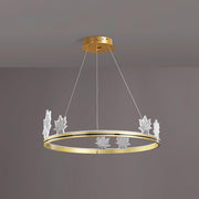 Ion Leaf Chandelier-DWHOME