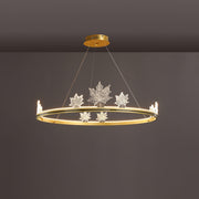 Ion Leaf Chandelier-DWHOME