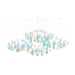 Iris Iridescent Blossom Chandelier - Vakkerlight