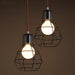 LUDVIG Iron Mesh Ceiling Lamp.