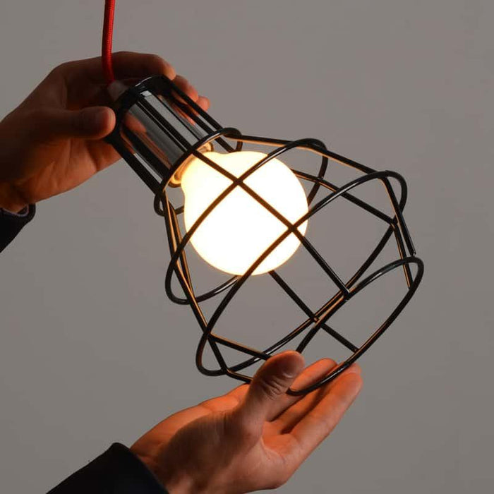 LUDVIG Iron Mesh Ceiling Lamp.