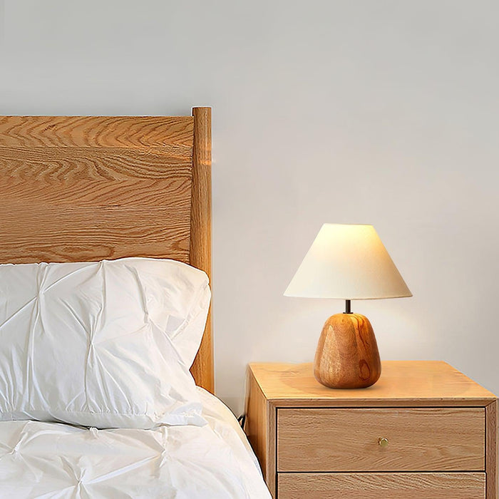 Irving Wood Table Lamp-DWHOME