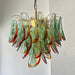 Emerald Flame Murano Glass Chandelier-DWHOME