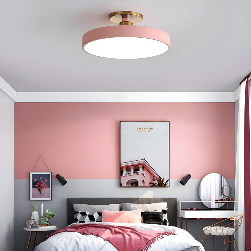 Isla Flush Mount Ceiling Lamp-DWHOME