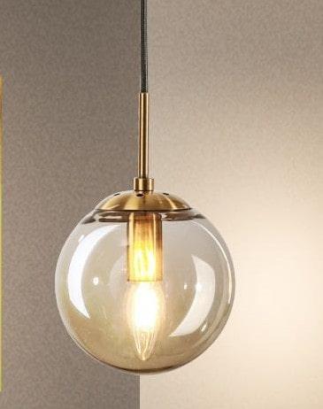 Ittina Hanging Round Globe Wall Lamp.