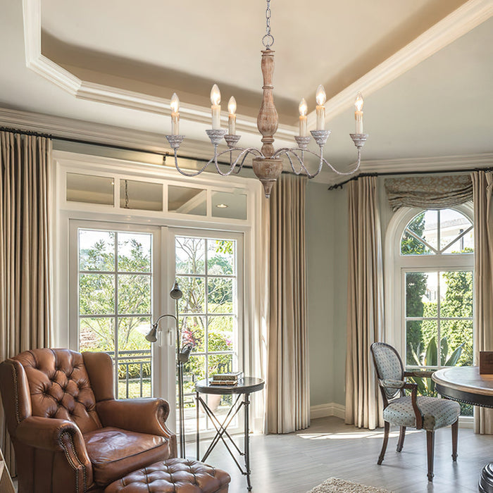 Izuell Candle Chandelier-DWHOME