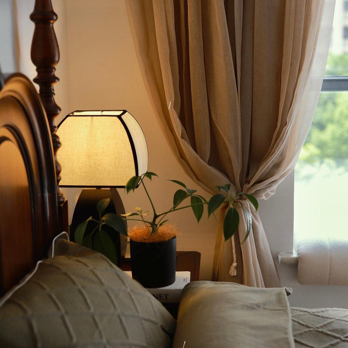 Javier Black Table Lamp-DWHOME