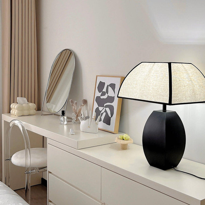 Javier Black Table Lamp-DWHOME