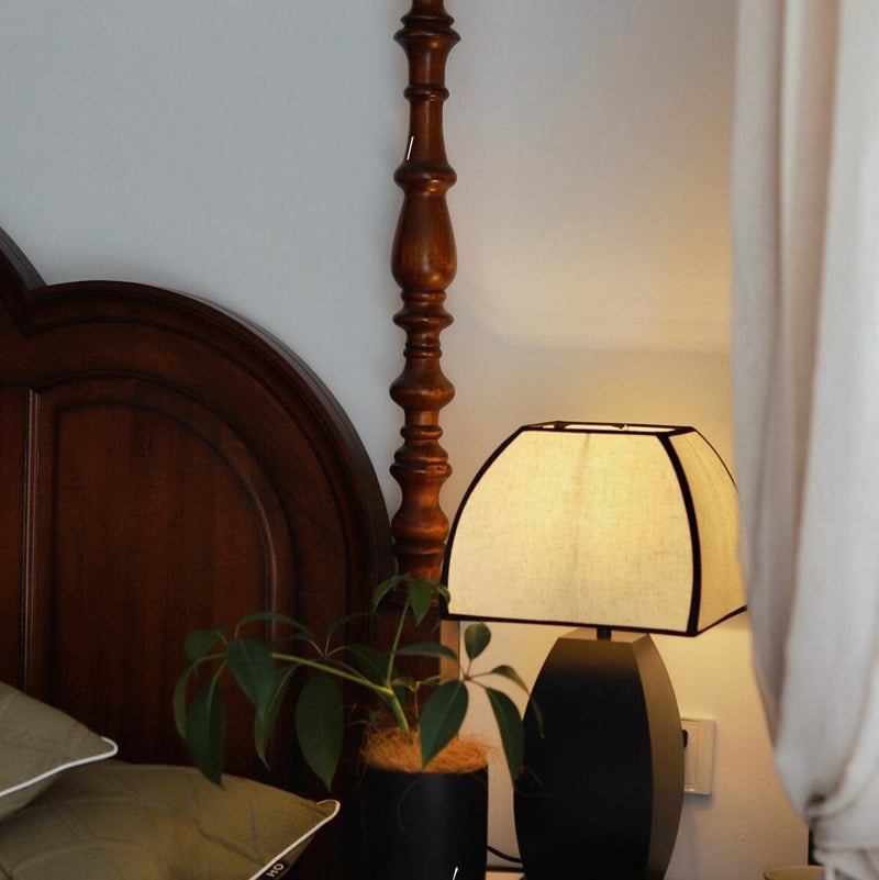 Javier Black Table Lamp-DWHOME