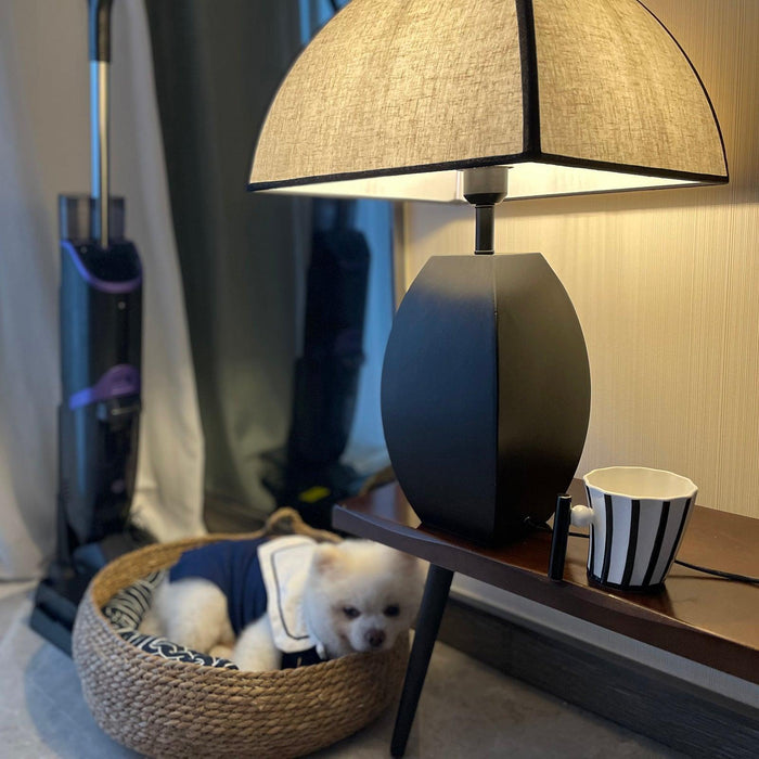 Javier Black Table Lamp-DWHOME