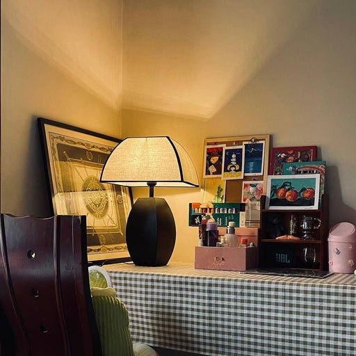 Javier Black Table Lamp-DWHOME