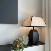 Javier Black Table Lamp-DWHOME