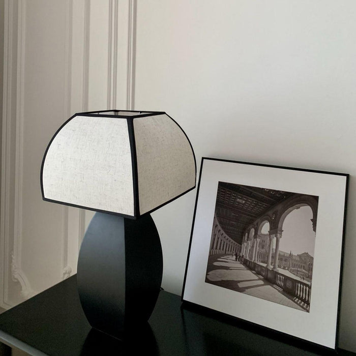 Javier Black Table Lamp-DWHOME