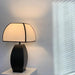 Javier Black Table Lamp-DWHOME