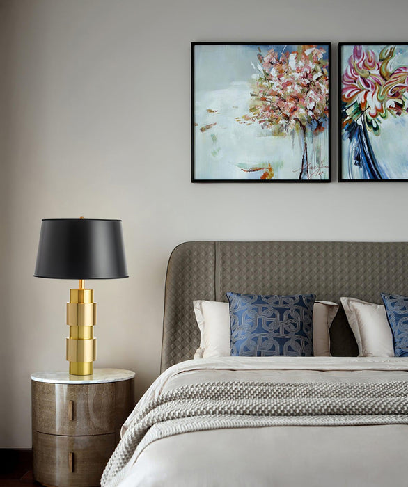Jean Cylinder Table Lamp-DWHOME