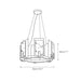Jessie Alabaster Round Chandelier-DWHOME