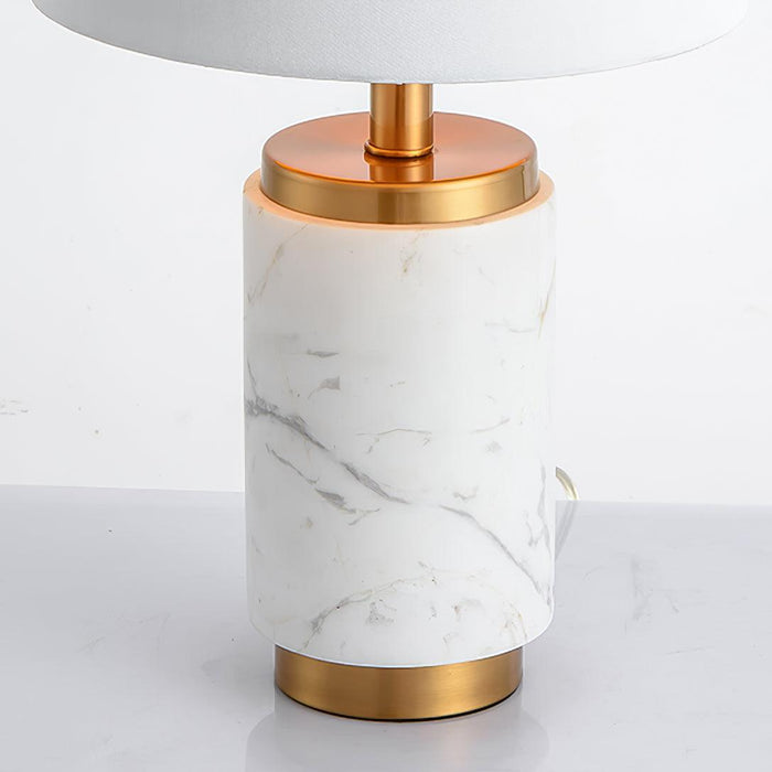 Joan Marble Table Lamp-DWHOME