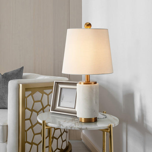 Joan Marble Table Lamp-DWHOME