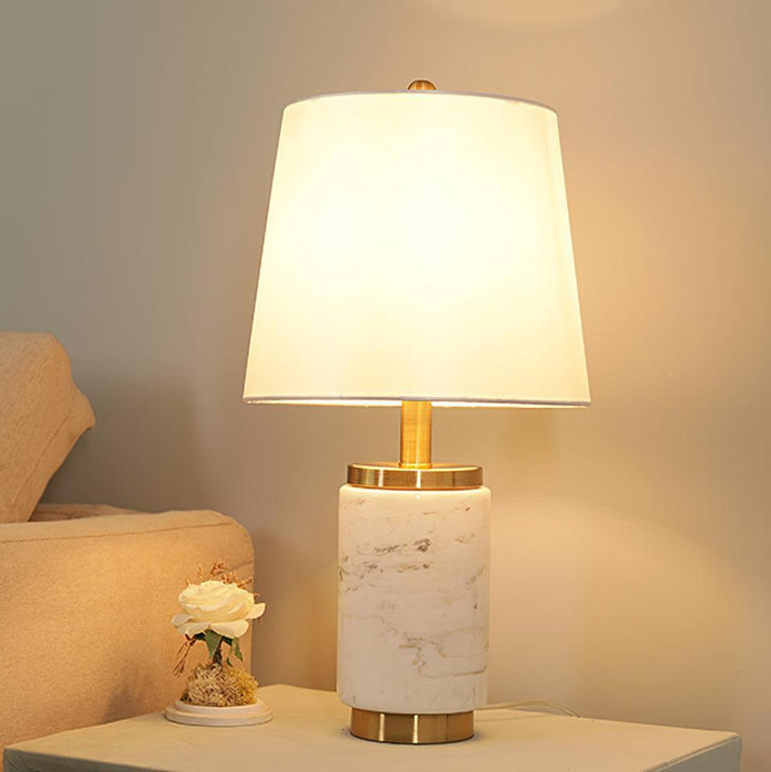 Joan Marble Table Lamp-DWHOME