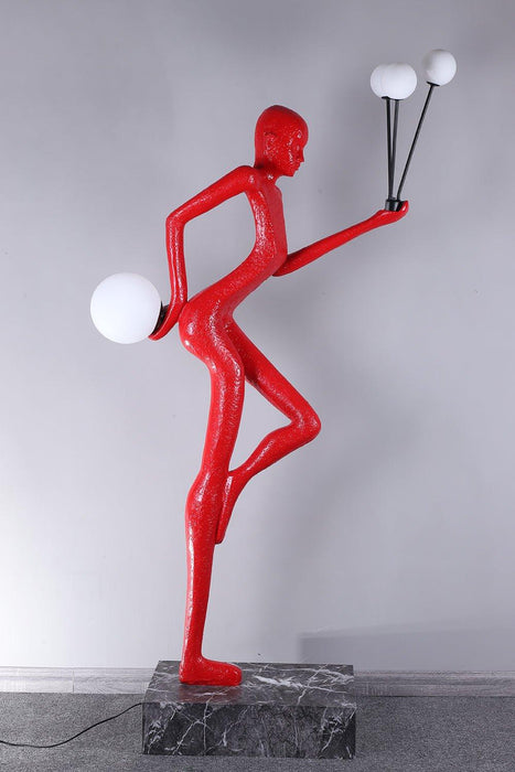 Juggling Sculptor Floor Lamp-DWHOME