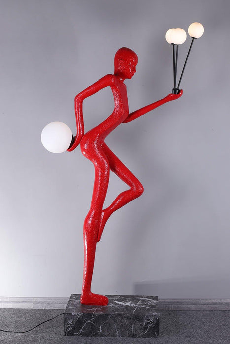 Juggling Sculptor Floor Lamp-DWHOME