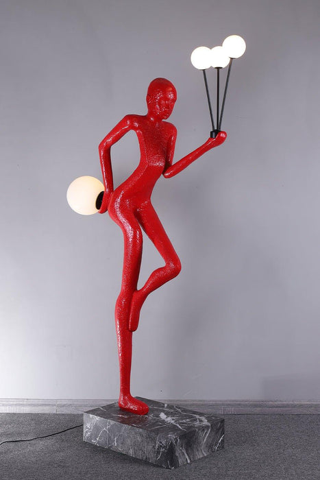 Juggling Sculptor Floor Lamp-DWHOME